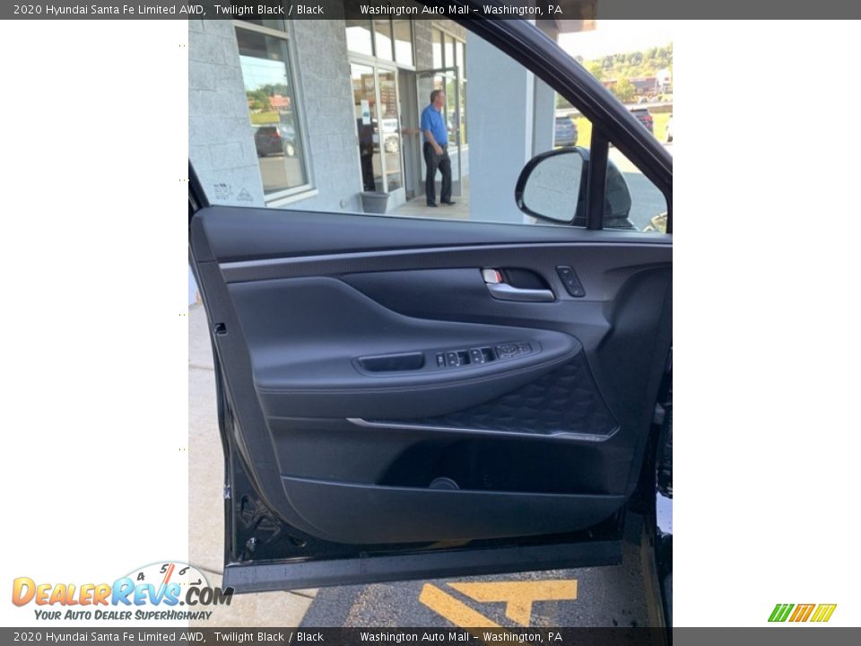 Door Panel of 2020 Hyundai Santa Fe Limited AWD Photo #11