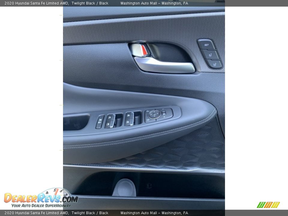 Door Panel of 2020 Hyundai Santa Fe Limited AWD Photo #12