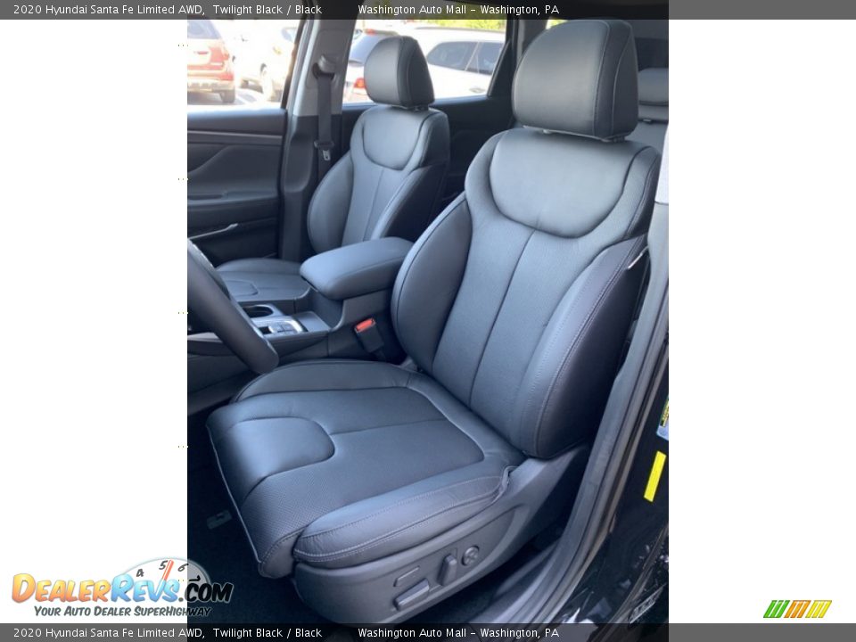 Front Seat of 2020 Hyundai Santa Fe Limited AWD Photo #15