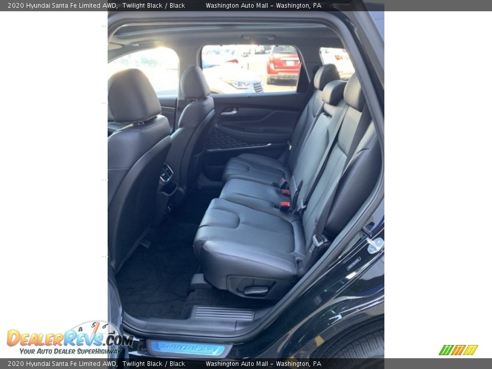 Rear Seat of 2020 Hyundai Santa Fe Limited AWD Photo #21