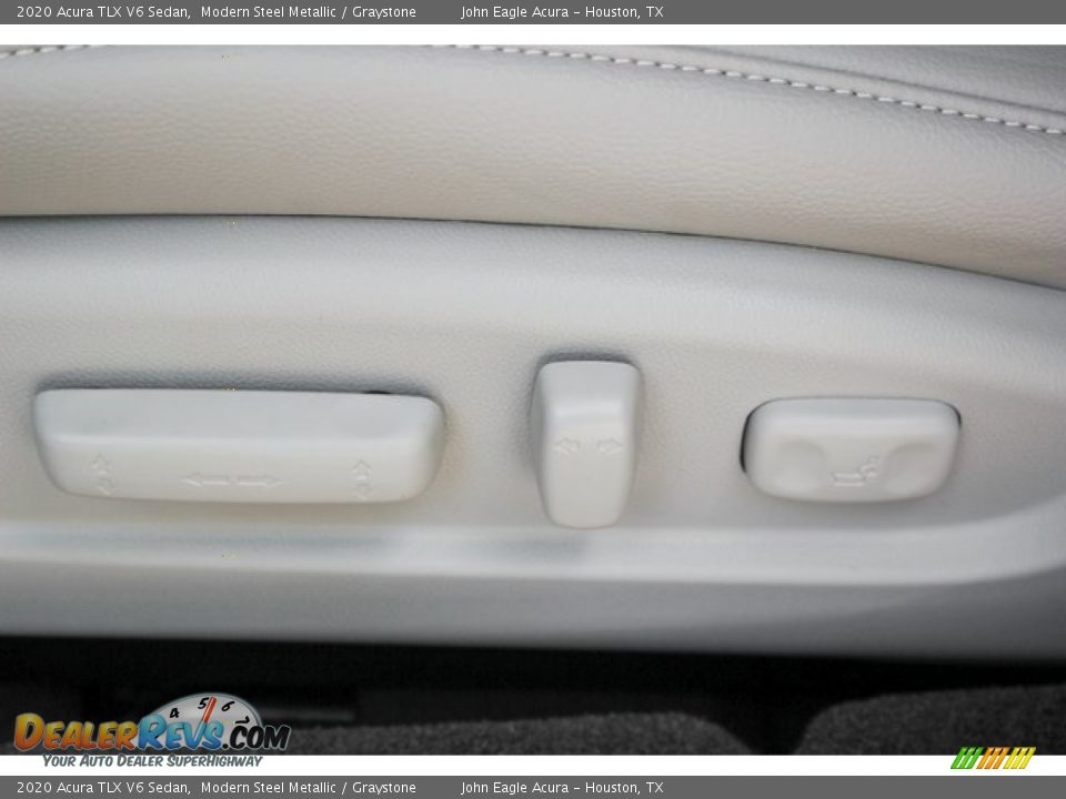 2020 Acura TLX V6 Sedan Modern Steel Metallic / Graystone Photo #13