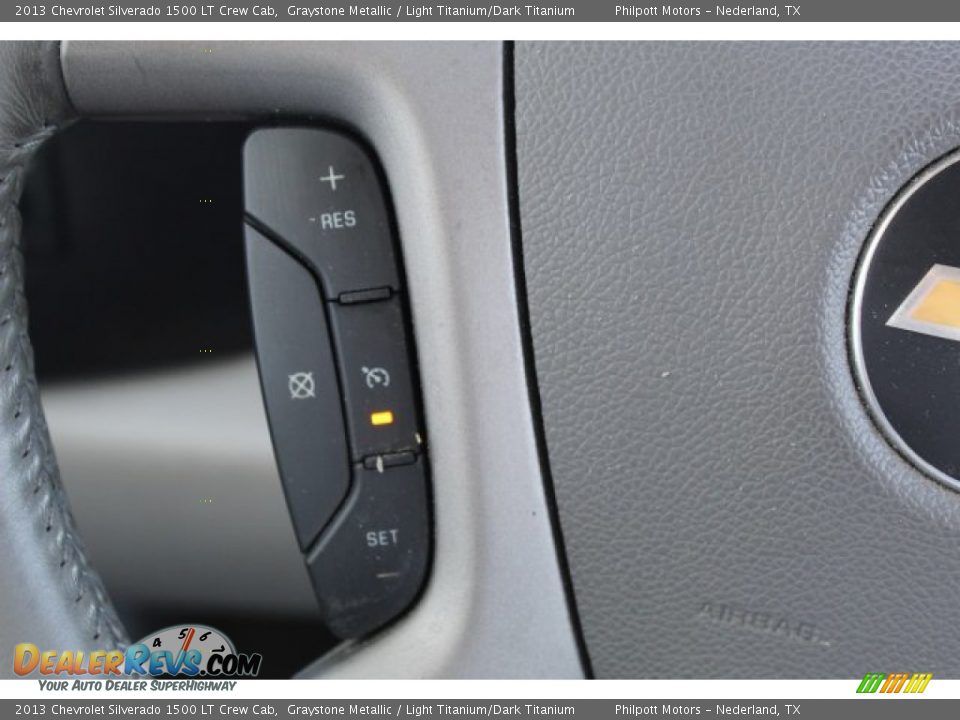 2013 Chevrolet Silverado 1500 LT Crew Cab Graystone Metallic / Light Titanium/Dark Titanium Photo #13