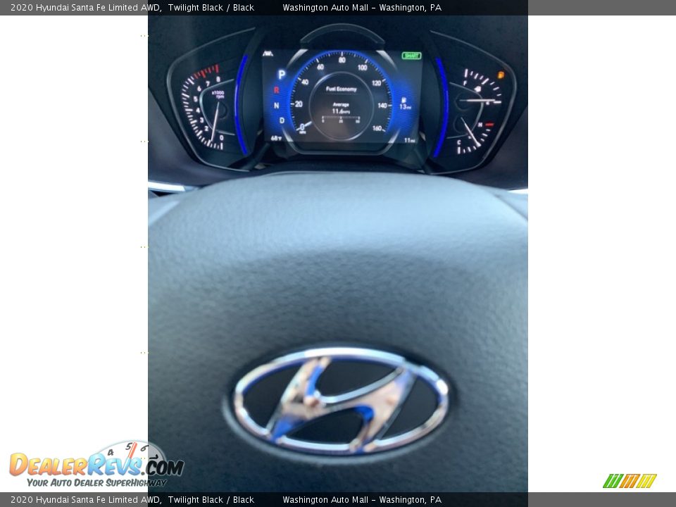 2020 Hyundai Santa Fe Limited AWD Gauges Photo #34