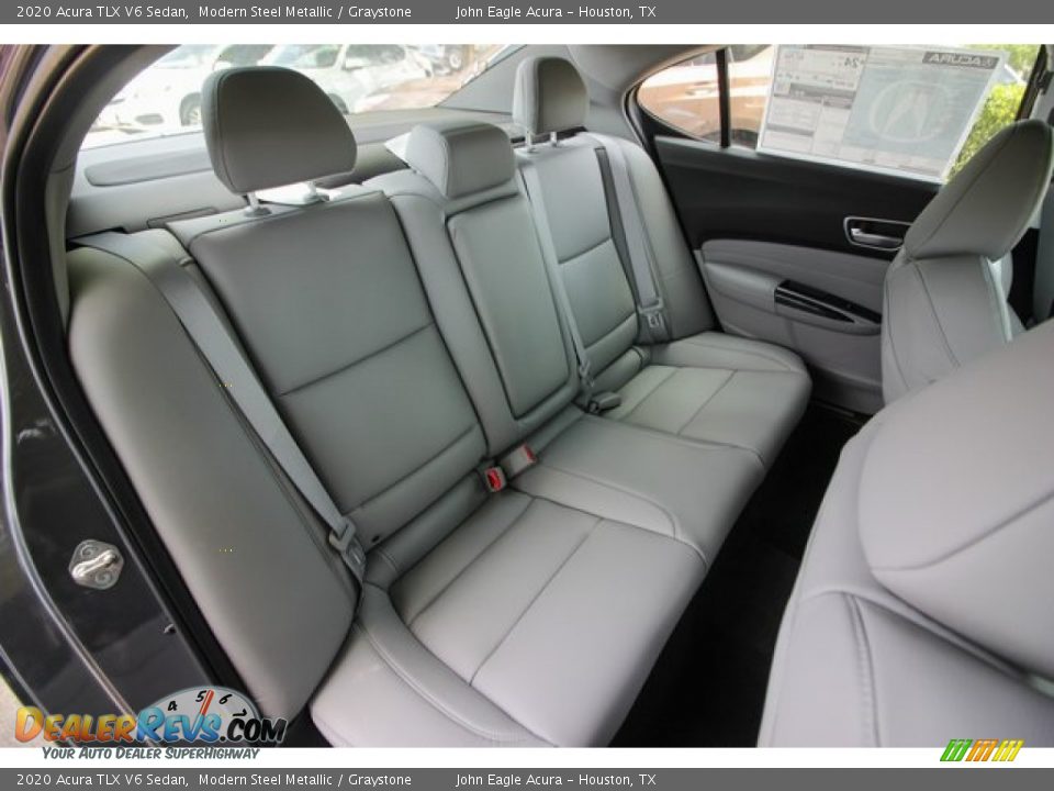 Rear Seat of 2020 Acura TLX V6 Sedan Photo #21