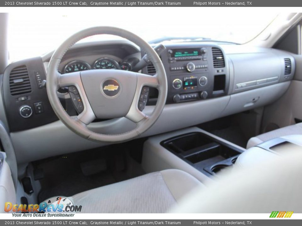 2013 Chevrolet Silverado 1500 LT Crew Cab Graystone Metallic / Light Titanium/Dark Titanium Photo #21