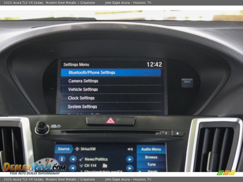 2020 Acura TLX V6 Sedan Modern Steel Metallic / Graystone Photo #26