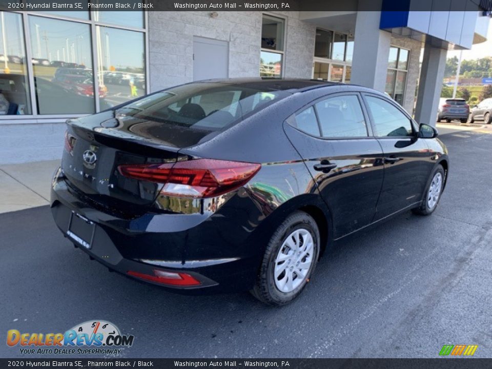 2020 Hyundai Elantra SE Phantom Black / Black Photo #4