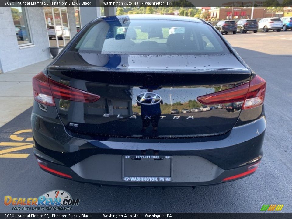 2020 Hyundai Elantra SE Phantom Black / Black Photo #5