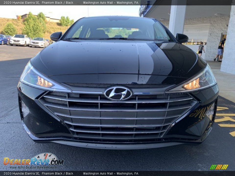 2020 Hyundai Elantra SE Phantom Black / Black Photo #8