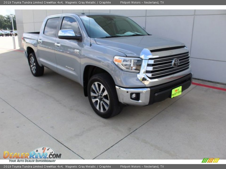 2019 Toyota Tundra Limited CrewMax 4x4 Magnetic Gray Metallic / Graphite Photo #2
