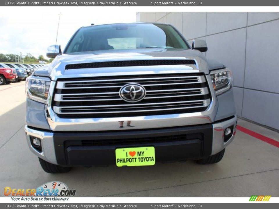 2019 Toyota Tundra Limited CrewMax 4x4 Magnetic Gray Metallic / Graphite Photo #3