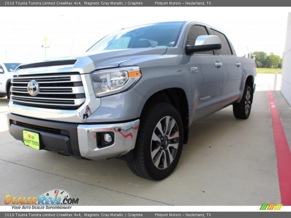 2019 Toyota Tundra Limited CrewMax 4x4 Magnetic Gray Metallic / Graphite Photo #4