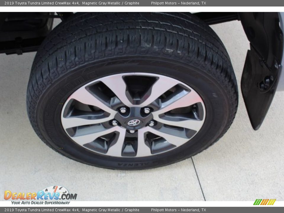 2019 Toyota Tundra Limited CrewMax 4x4 Magnetic Gray Metallic / Graphite Photo #6