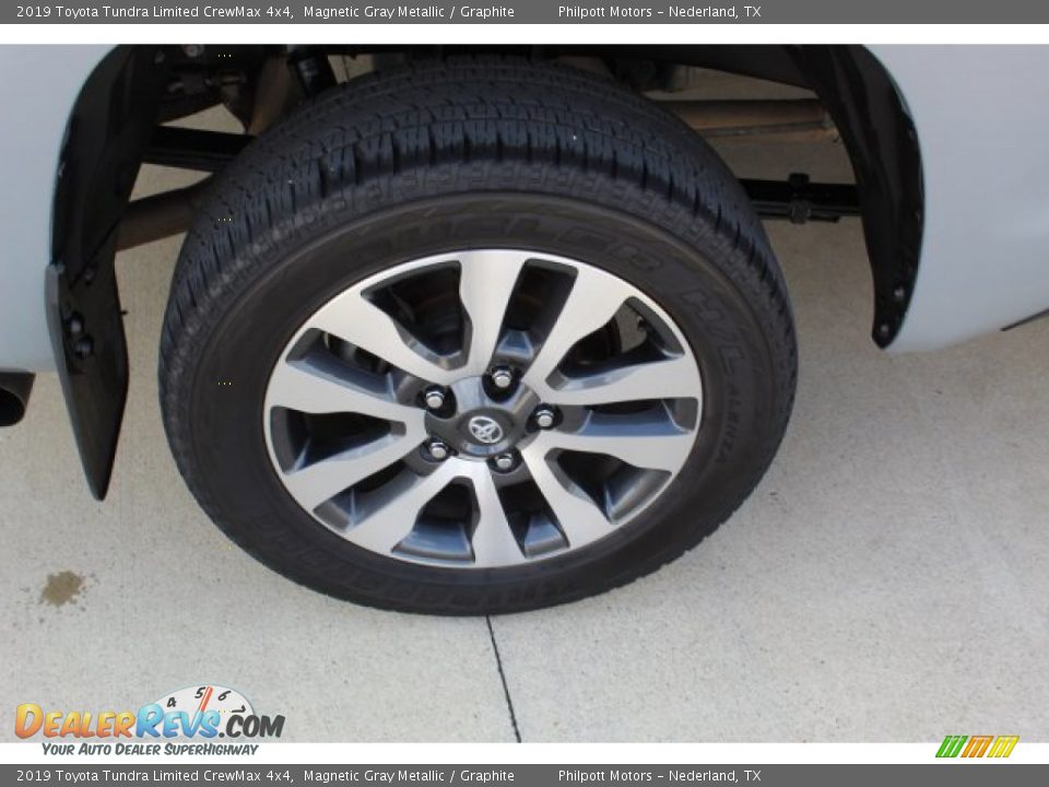 2019 Toyota Tundra Limited CrewMax 4x4 Magnetic Gray Metallic / Graphite Photo #7