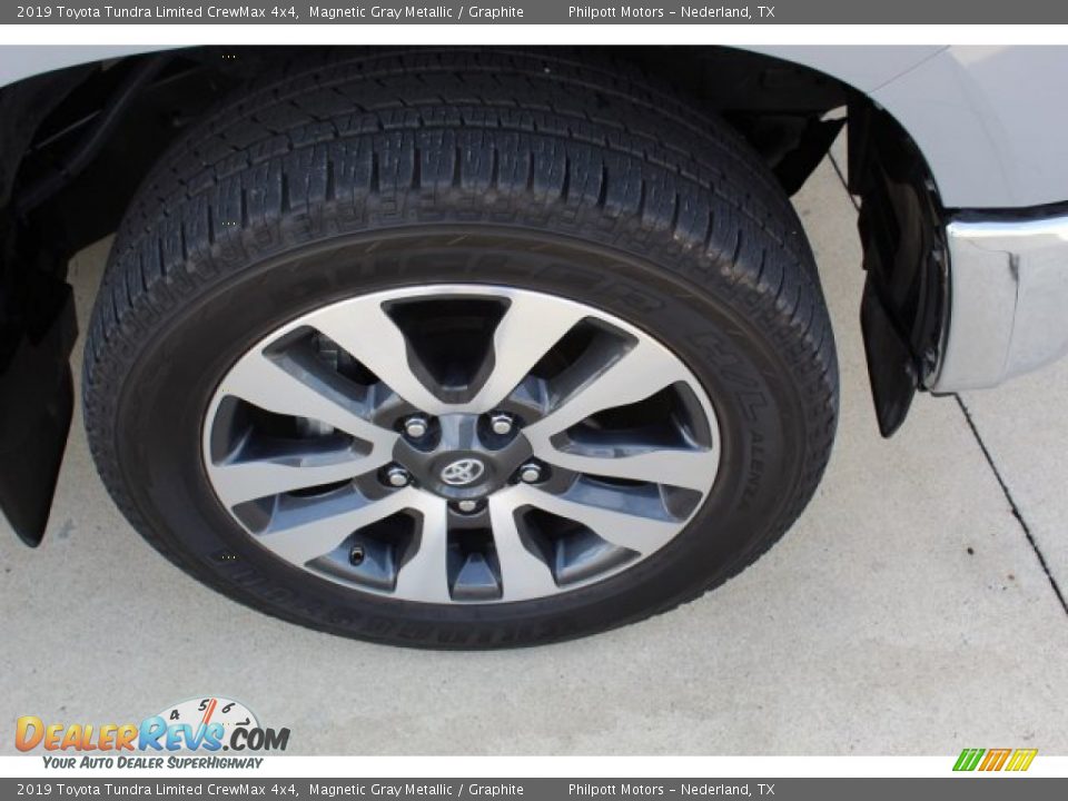 2019 Toyota Tundra Limited CrewMax 4x4 Magnetic Gray Metallic / Graphite Photo #8