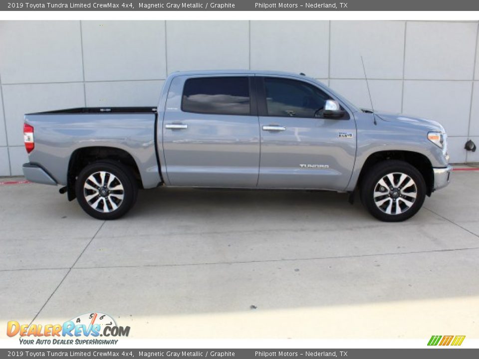 2019 Toyota Tundra Limited CrewMax 4x4 Magnetic Gray Metallic / Graphite Photo #9