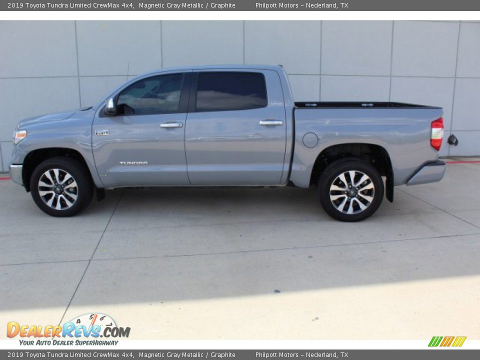 2019 Toyota Tundra Limited CrewMax 4x4 Magnetic Gray Metallic / Graphite Photo #10
