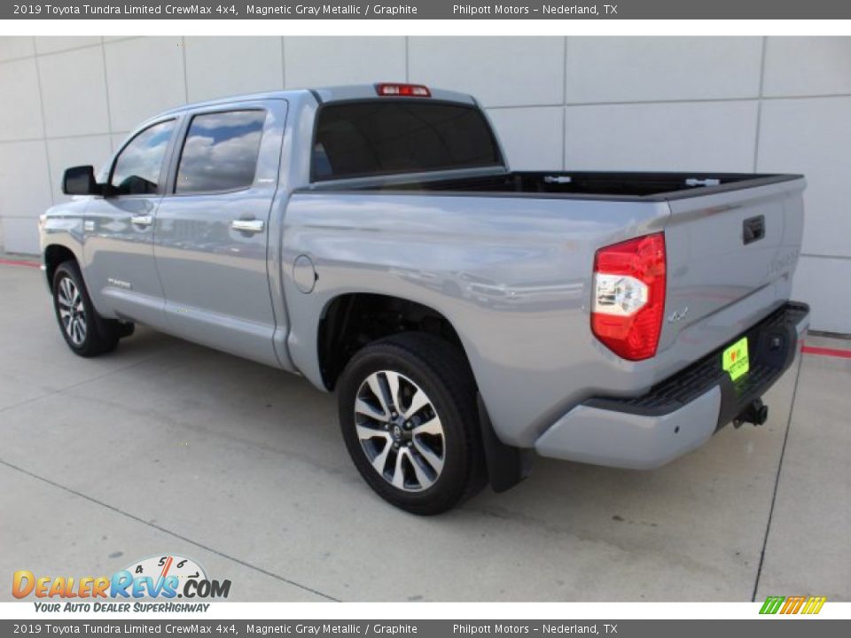 2019 Toyota Tundra Limited CrewMax 4x4 Magnetic Gray Metallic / Graphite Photo #11