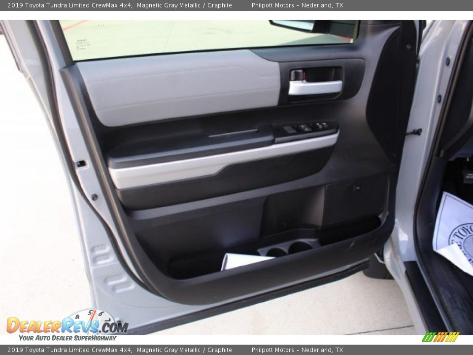 2019 Toyota Tundra Limited CrewMax 4x4 Magnetic Gray Metallic / Graphite Photo #14