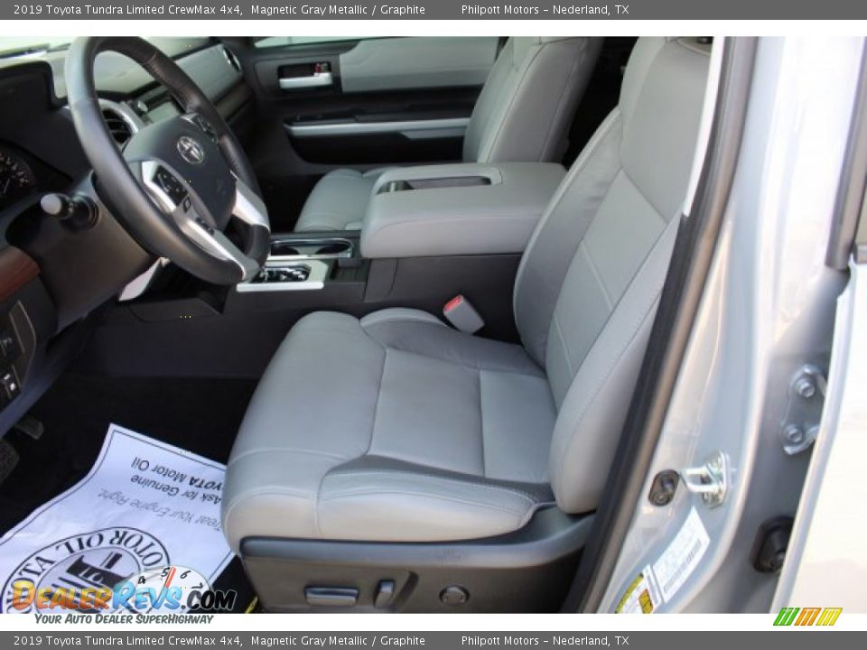 2019 Toyota Tundra Limited CrewMax 4x4 Magnetic Gray Metallic / Graphite Photo #15