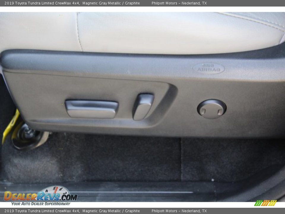 2019 Toyota Tundra Limited CrewMax 4x4 Magnetic Gray Metallic / Graphite Photo #16