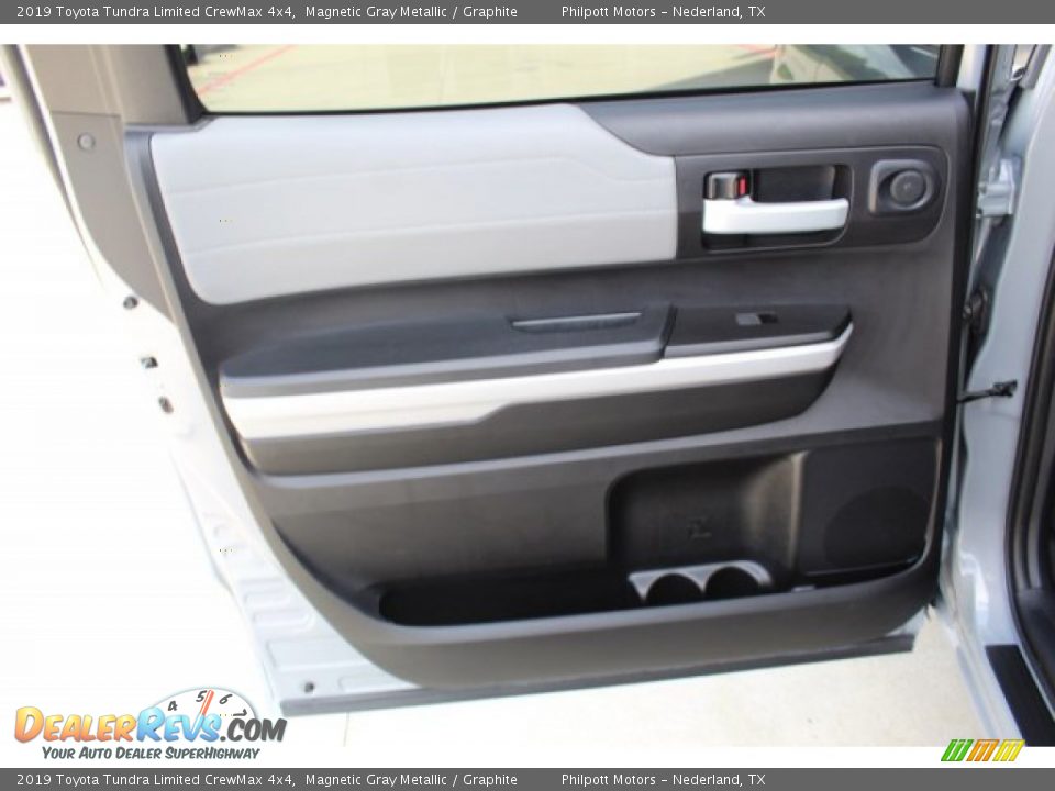 2019 Toyota Tundra Limited CrewMax 4x4 Magnetic Gray Metallic / Graphite Photo #25
