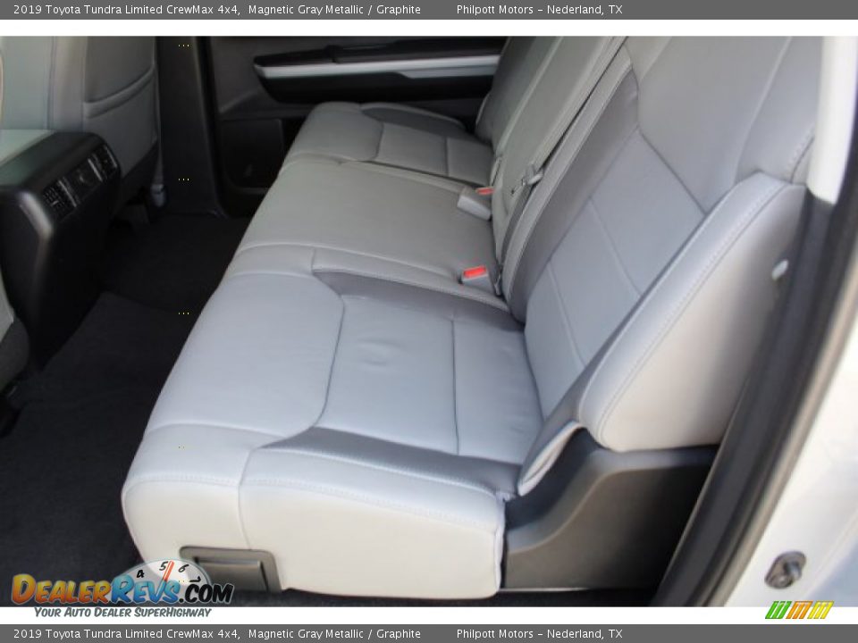 2019 Toyota Tundra Limited CrewMax 4x4 Magnetic Gray Metallic / Graphite Photo #26