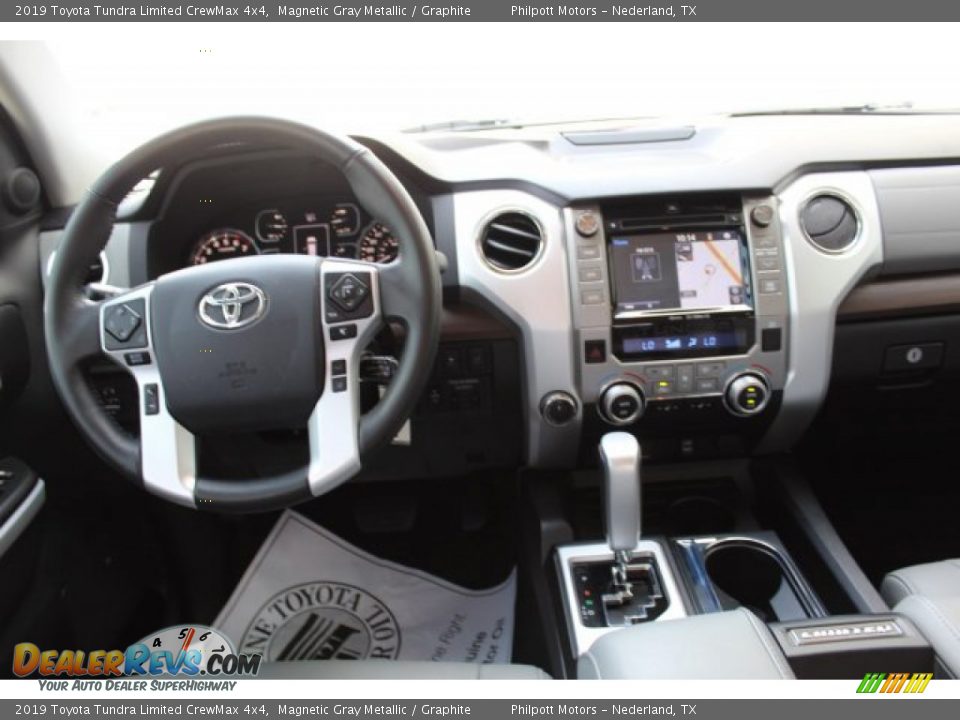 2019 Toyota Tundra Limited CrewMax 4x4 Magnetic Gray Metallic / Graphite Photo #27
