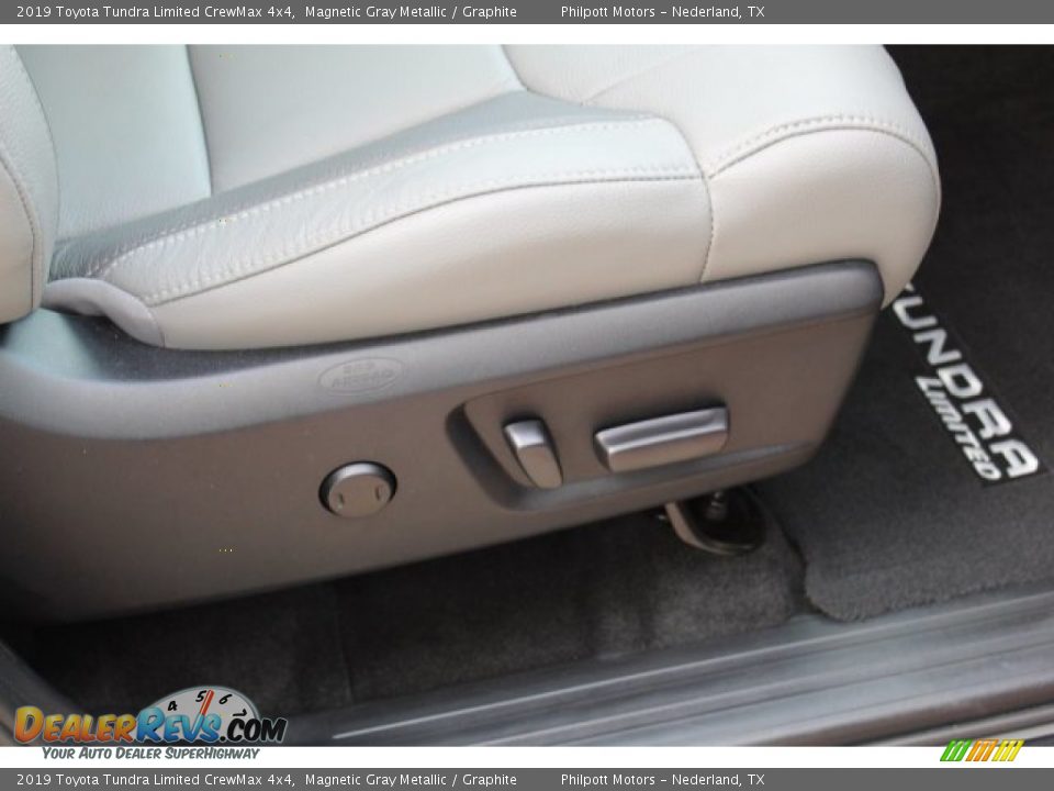 2019 Toyota Tundra Limited CrewMax 4x4 Magnetic Gray Metallic / Graphite Photo #34