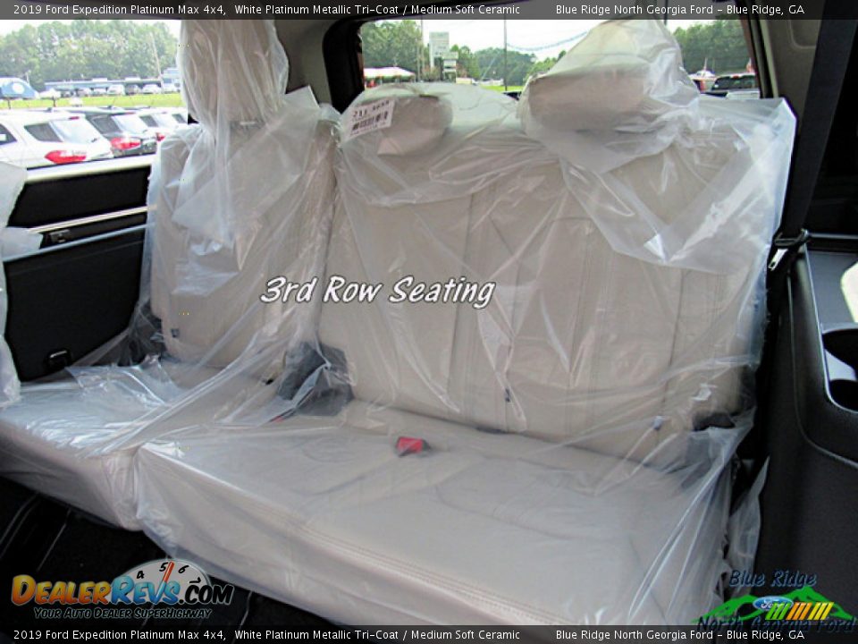 2019 Ford Expedition Platinum Max 4x4 White Platinum Metallic Tri-Coat / Medium Soft Ceramic Photo #13