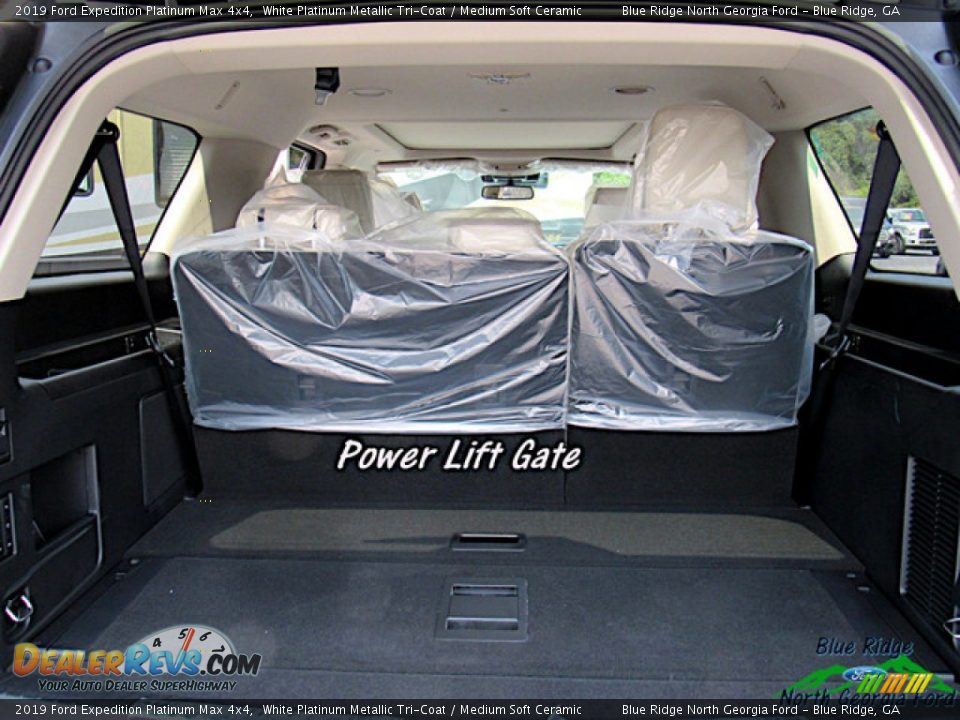 2019 Ford Expedition Platinum Max 4x4 White Platinum Metallic Tri-Coat / Medium Soft Ceramic Photo #14