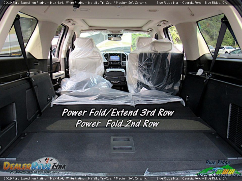 2019 Ford Expedition Platinum Max 4x4 White Platinum Metallic Tri-Coat / Medium Soft Ceramic Photo #15