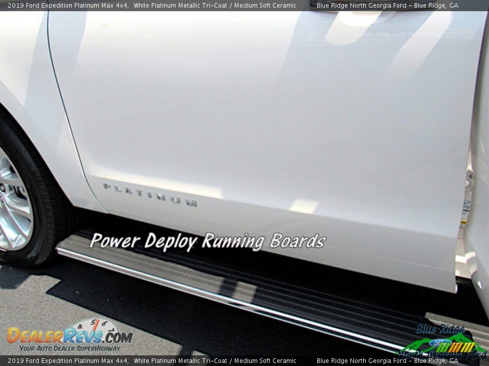 2019 Ford Expedition Platinum Max 4x4 White Platinum Metallic Tri-Coat / Medium Soft Ceramic Photo #16