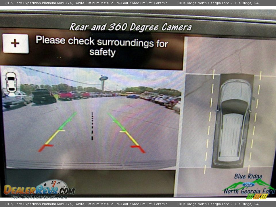 2019 Ford Expedition Platinum Max 4x4 White Platinum Metallic Tri-Coat / Medium Soft Ceramic Photo #23