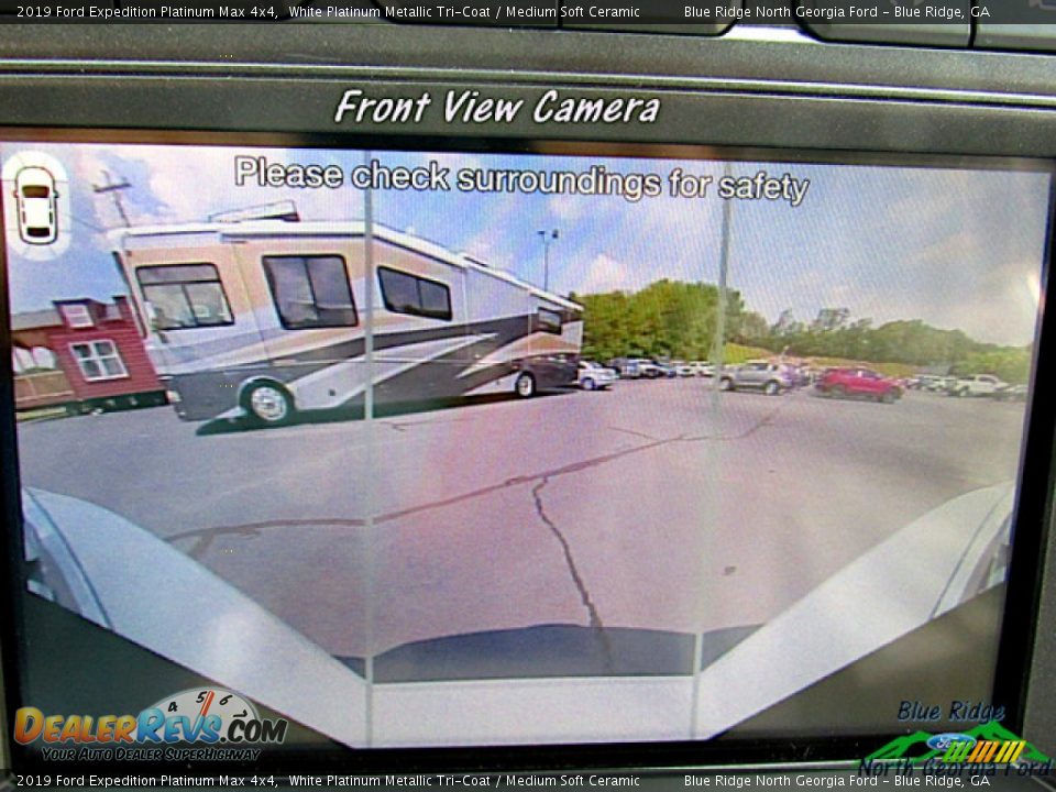 2019 Ford Expedition Platinum Max 4x4 White Platinum Metallic Tri-Coat / Medium Soft Ceramic Photo #24