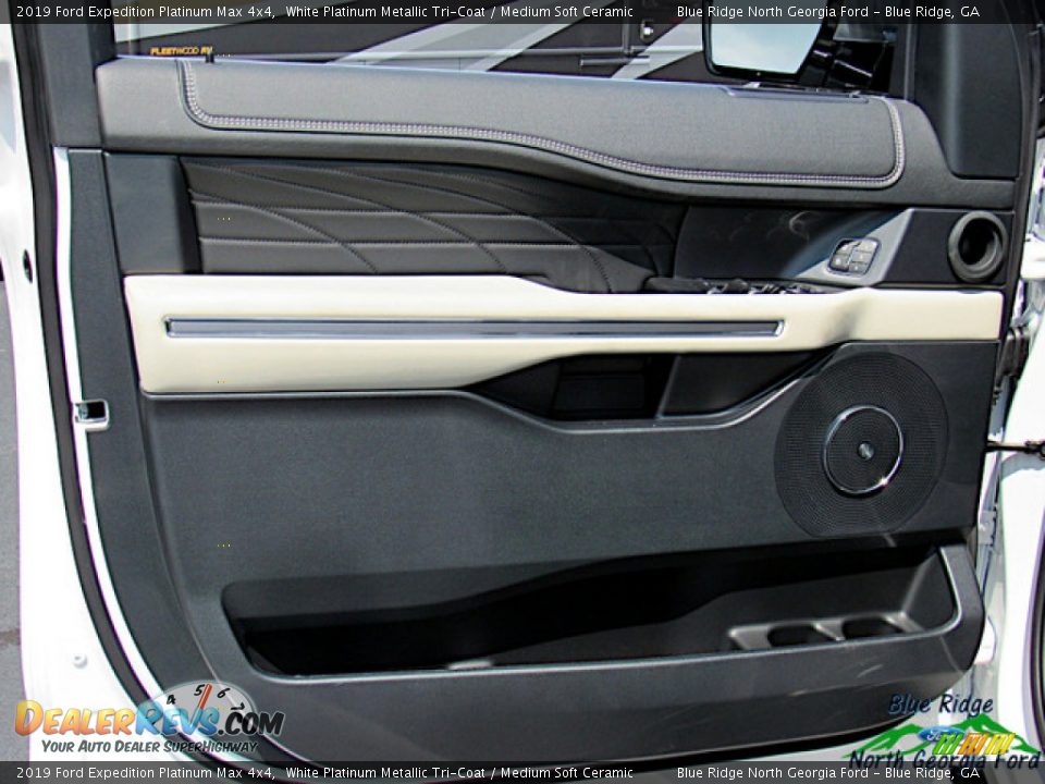 2019 Ford Expedition Platinum Max 4x4 White Platinum Metallic Tri-Coat / Medium Soft Ceramic Photo #29