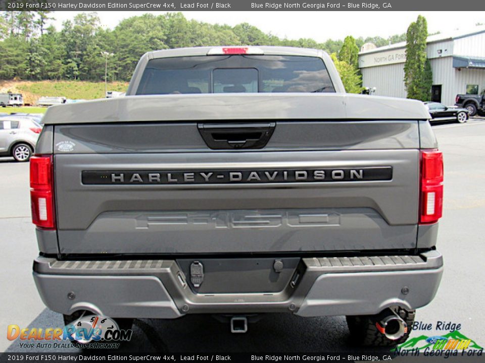 2019 Ford F150 Harley Davidson Edition SuperCrew 4x4 Lead Foot / Black Photo #4