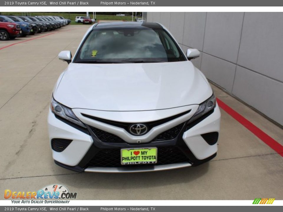 2019 Toyota Camry XSE Wind Chill Pearl / Black Photo #3