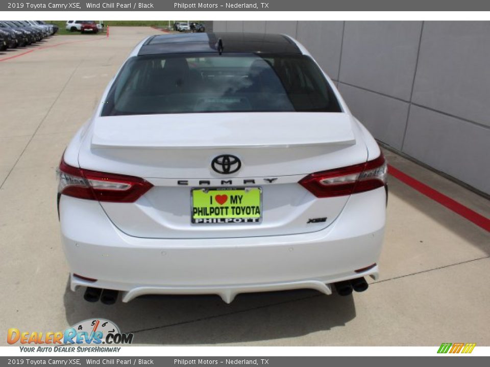 2019 Toyota Camry XSE Wind Chill Pearl / Black Photo #6