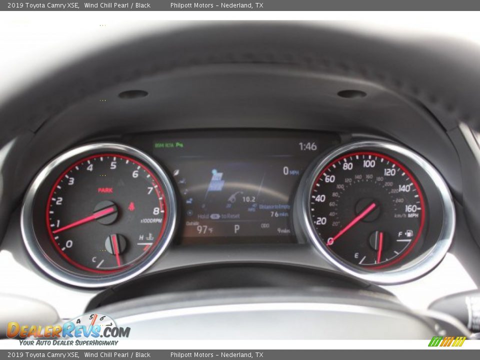 2019 Toyota Camry XSE Wind Chill Pearl / Black Photo #13