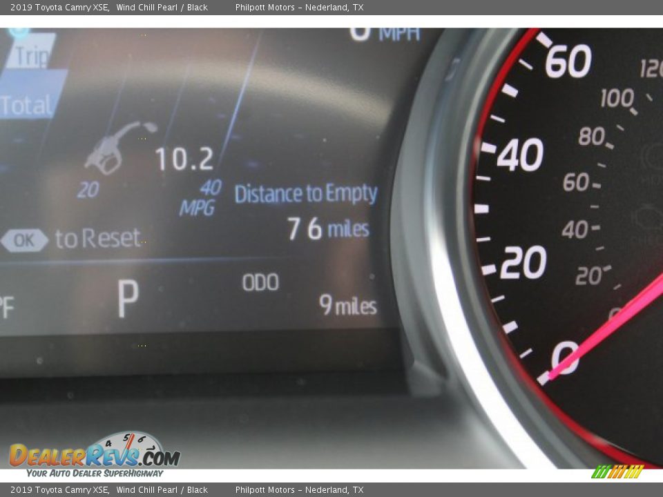 2019 Toyota Camry XSE Wind Chill Pearl / Black Photo #14