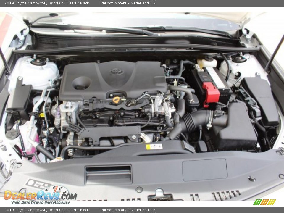 2019 Toyota Camry XSE Wind Chill Pearl / Black Photo #20