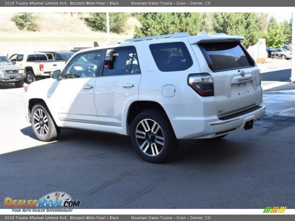 2016 Toyota 4Runner Limited 4x4 Blizzard White Pearl / Black Photo #4