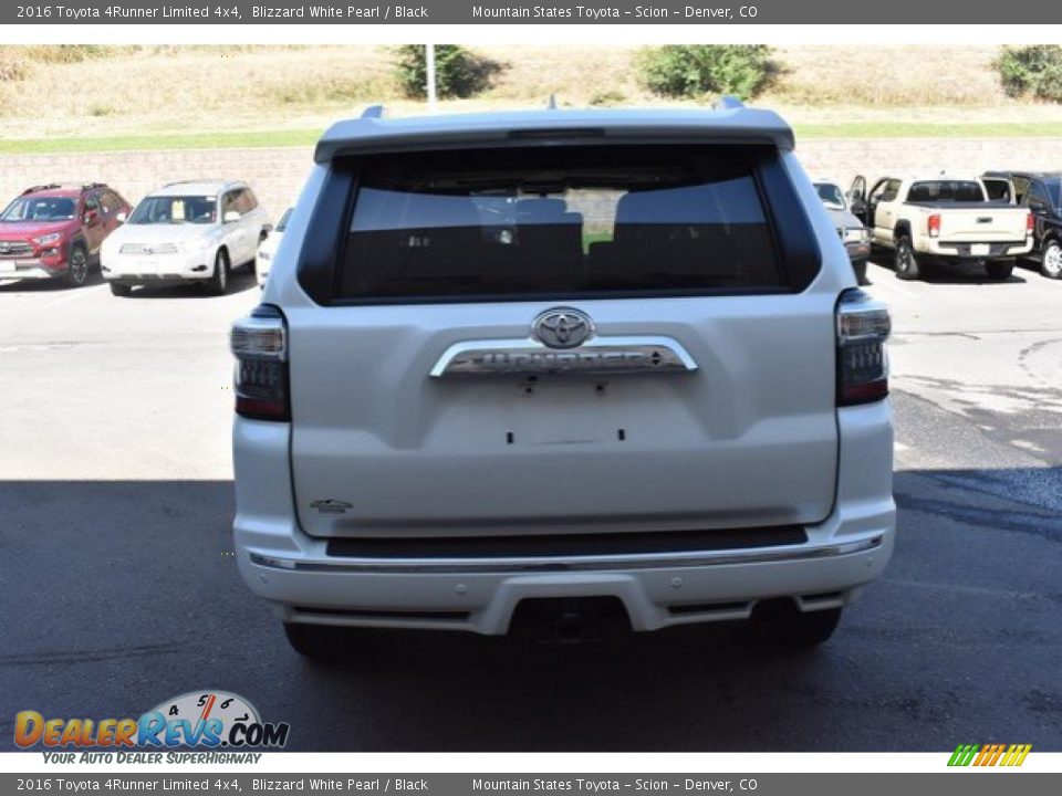2016 Toyota 4Runner Limited 4x4 Blizzard White Pearl / Black Photo #5