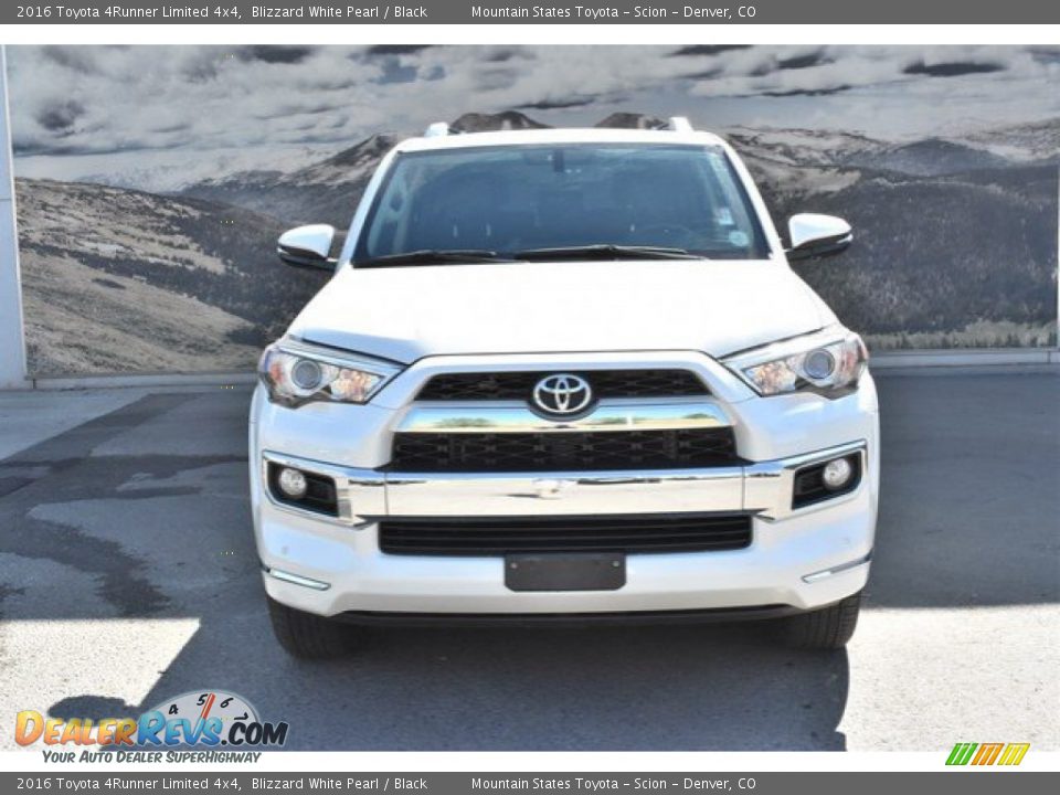 2016 Toyota 4Runner Limited 4x4 Blizzard White Pearl / Black Photo #8
