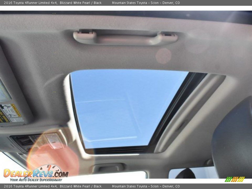 2016 Toyota 4Runner Limited 4x4 Blizzard White Pearl / Black Photo #10