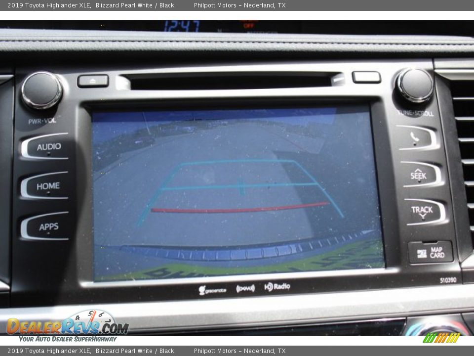 2019 Toyota Highlander XLE Blizzard Pearl White / Black Photo #17