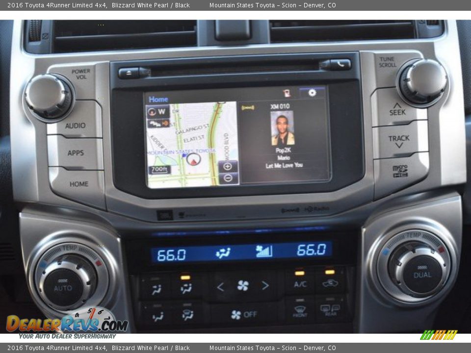 2016 Toyota 4Runner Limited 4x4 Blizzard White Pearl / Black Photo #11