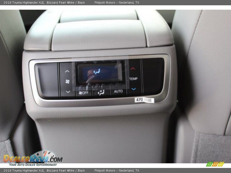 2019 Toyota Highlander XLE Blizzard Pearl White / Black Photo #23