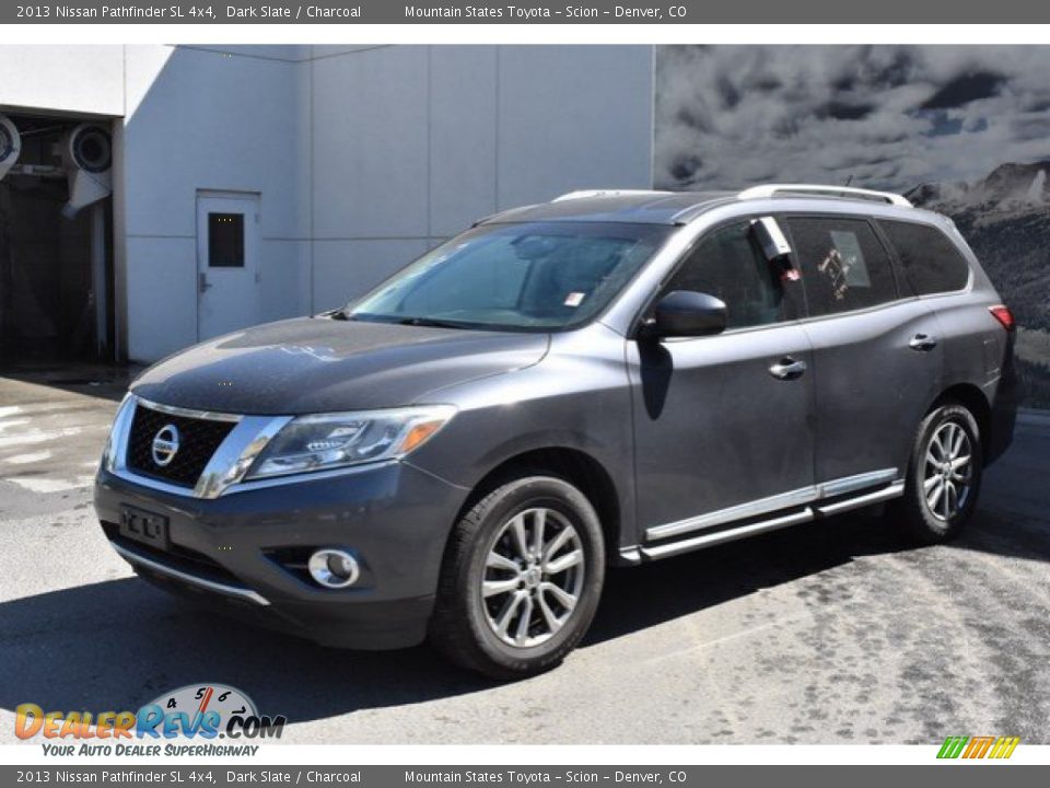 2013 Nissan Pathfinder SL 4x4 Dark Slate / Charcoal Photo #2